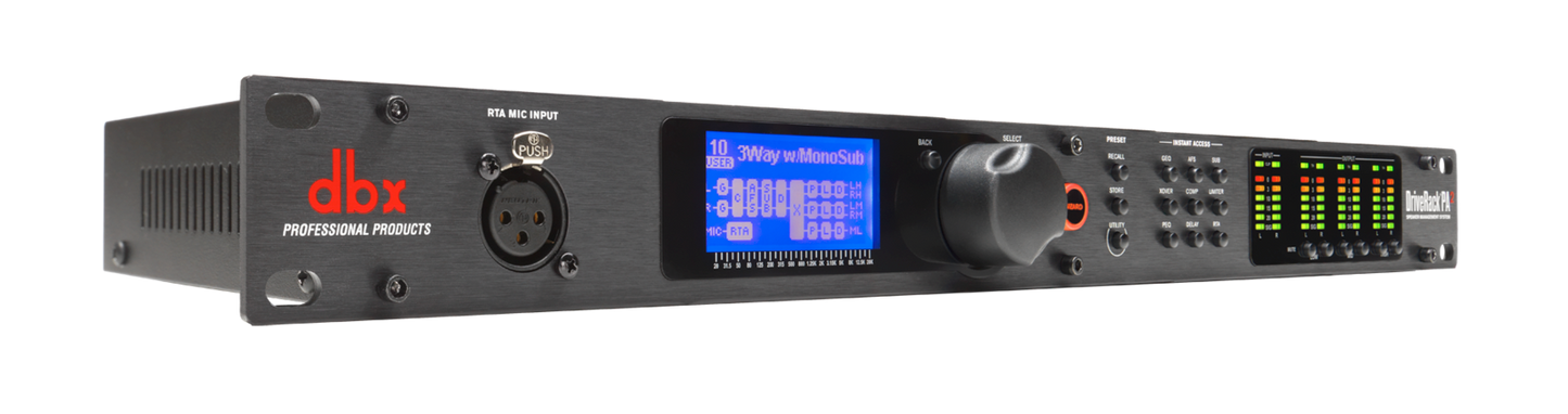 DBX Driverack PA2 Speaker Management System Andriod Control Drive Rack