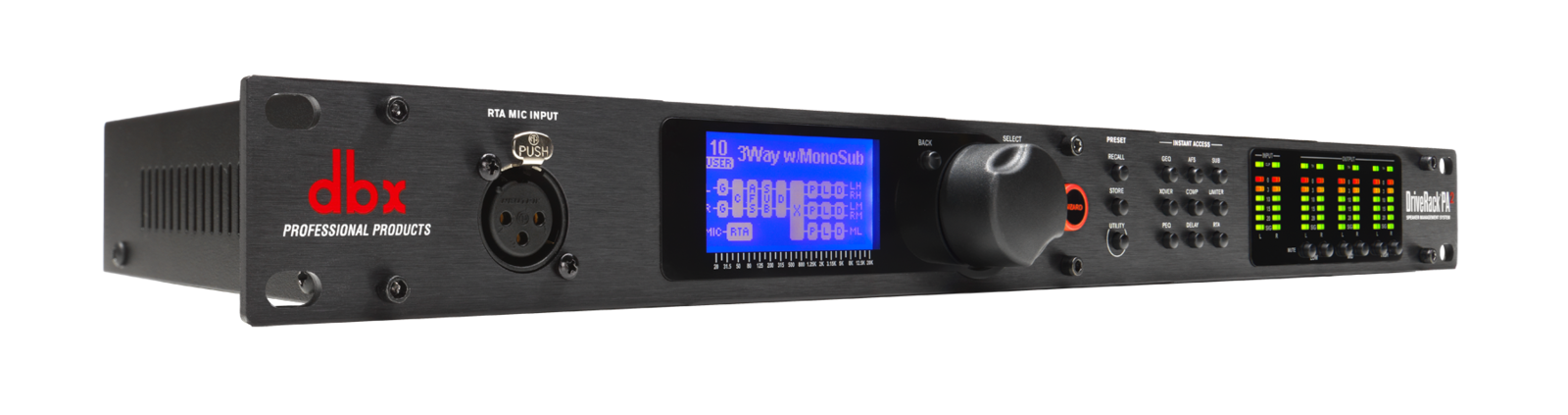 DBX Driverack PA2 Speaker Management System Andriod Control Drive Rack