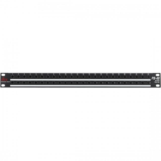 DBX PB48 48 Point Rackmount Patch Bay