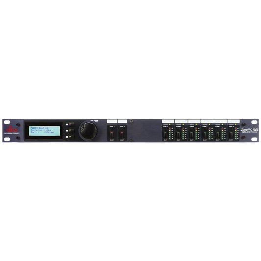 DBX 1260 ZonePRO 12x6 Digital Zone Processor with Ethernet Control for Commercial Audio Applications