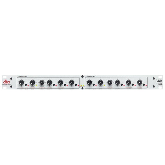 DBX 234S Stereo 2/3 Way & Mono 4-Way Crossover with Low-Noise Performance & Precision Filters for Optimal Speaker Sound
