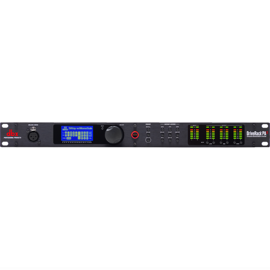 dbx PA2 DriveRack 2X6 PA Management System with AutoEQ, AFS, Mobile Control - Optimize Your Loudspeakers