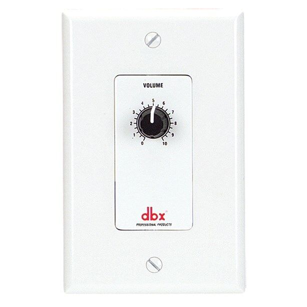 DBX ZC1 Wall Mount Zone Controller, Analog DC Logic Control, CAT5 Connectivity, for DriveRack & ZonePRO, Volume & Mute Control