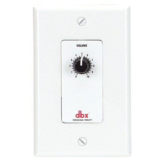 DBX ZC1 Wall Mount Zone Controller, Analog DC Logic Control, CAT5 Connectivity, for DriveRack & ZonePRO, Volume & Mute Control