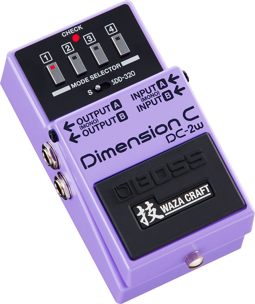 BOSS DC-2W Dimension-C WAZA CRAFT Analog Compact Effect Pedal — view 3
