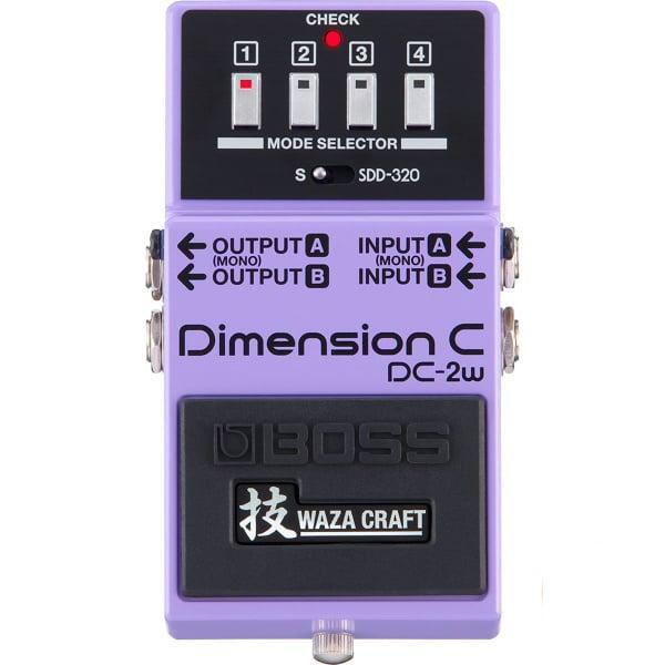 BOSS DC-2W Dimension-C WAZA CRAFT Analog Compact Effect Pedal — view 6