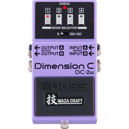 BOSS DC-2W Dimension-C WAZA CRAFT Analog Compact Effect Pedal — view 6