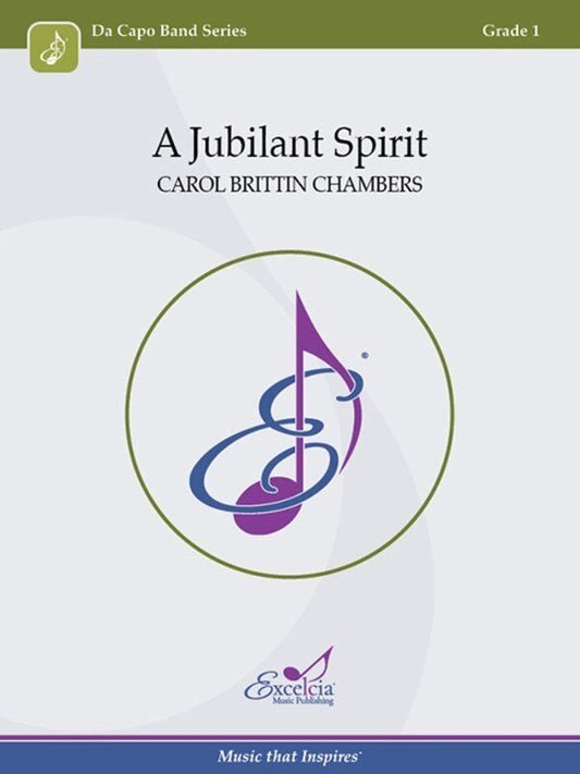 A Jubilant Spirit by Carol Brittin Chambers - Da Capo Band Series