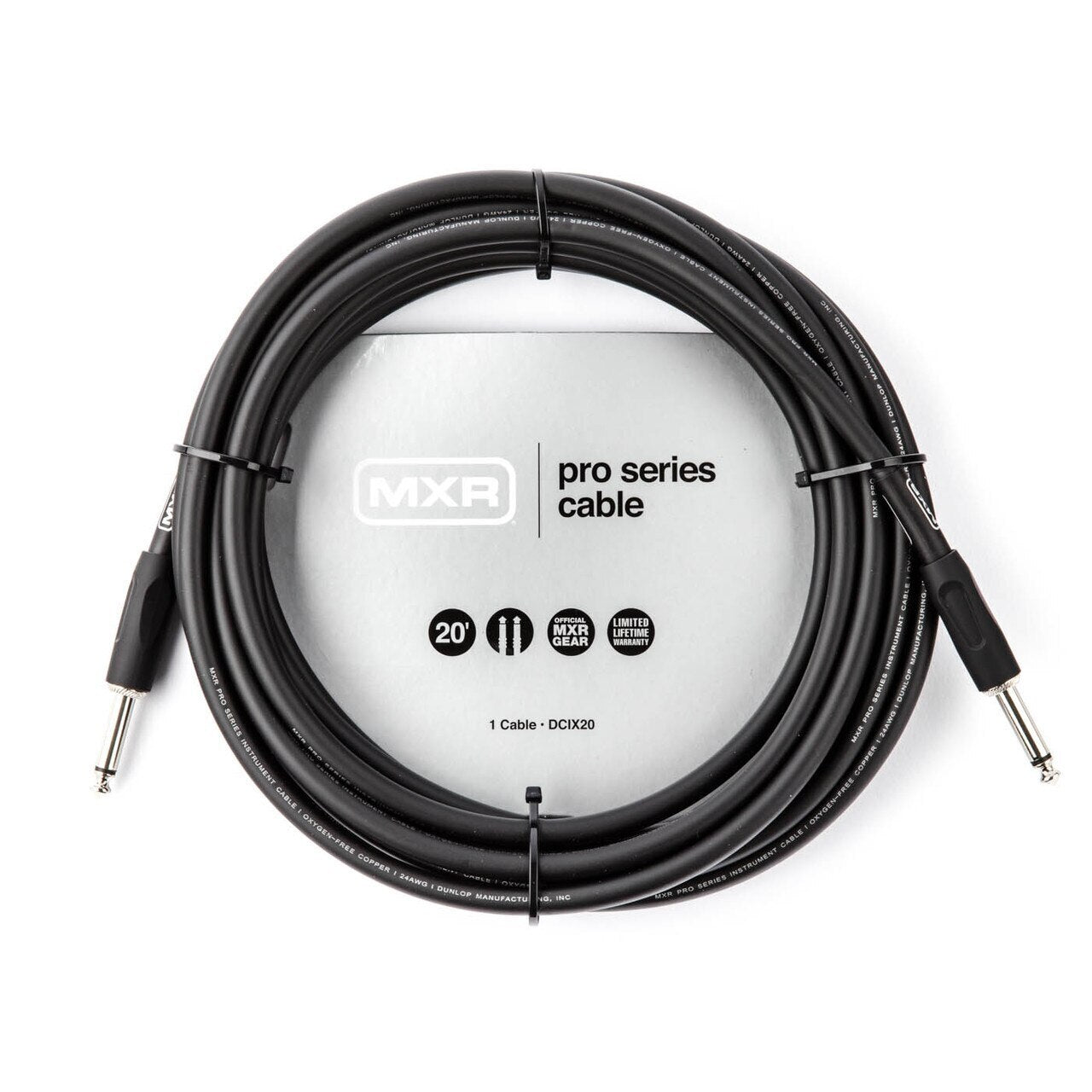 MXR 20 Ft Pro Instrument Cable