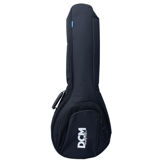 DCM Gig Bag for 4 & 5 String Banjo with Foam Padding and Rucksack Straps