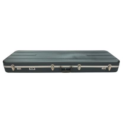 DCM BC2C Deluxe ABS/Fibre Electric Bass Case with Dark Silver Lining