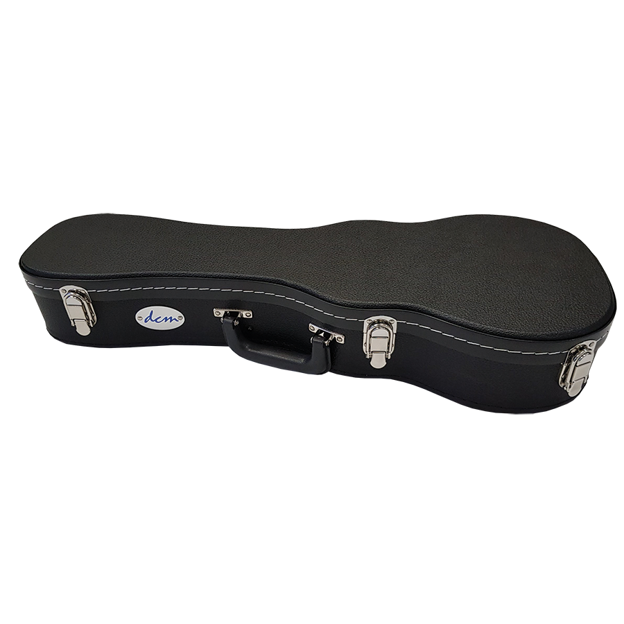 DCM BKW-B Baritone Ukulele Wood Case Black