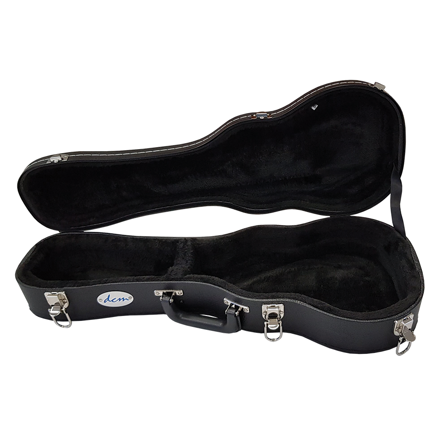 DCM BKW-S Soprano Ukulele Wood Case Black — view 2