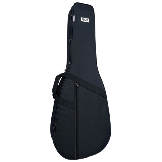 DCM Premium PFC Lightweight Classical Guitar Case Black with Plush Velvet Interior