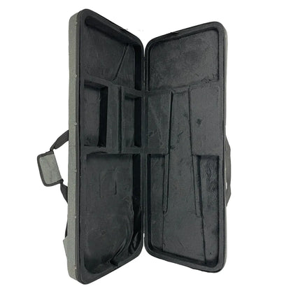DCM Premium PFE Polyfoam Lightweight Electric Guitar Case Grey with Plush Velvet Interior — view 5