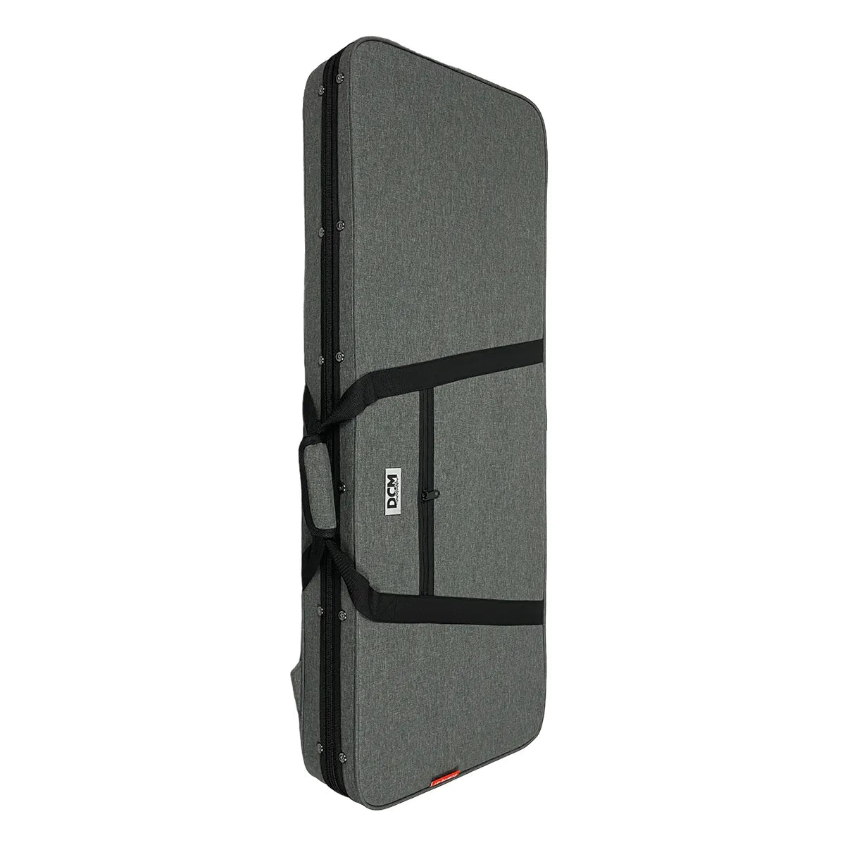 DCM Premium PFE Polyfoam Lightweight Electric Guitar Case Grey with Plush Velvet Interior