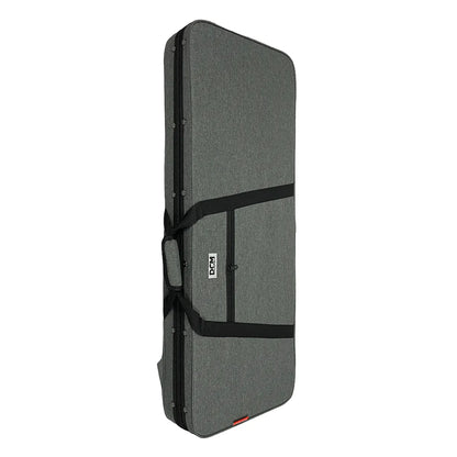 DCM Premium PFE Polyfoam Lightweight Electric Guitar Case Grey with Plush Velvet Interior