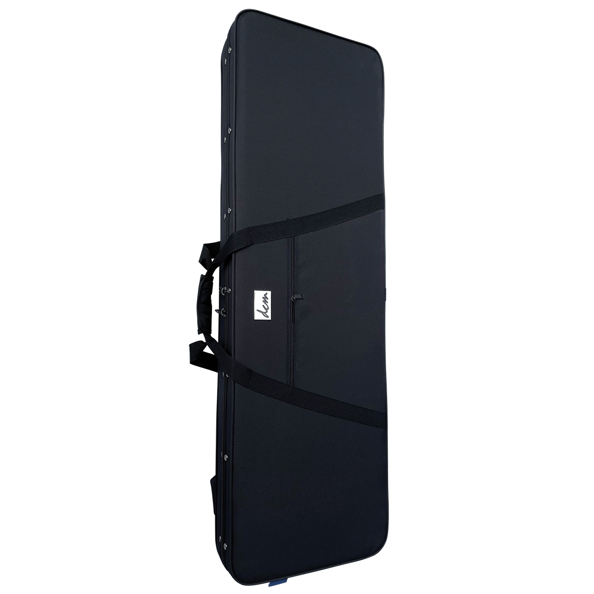 DCM Premium PFEB Lightweight Electric Bass Guitar Case with Nylon Cover and Plush Velvet Interior