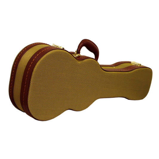 DCM VTW-S Soprano Ukulele Wood Case in Tweed