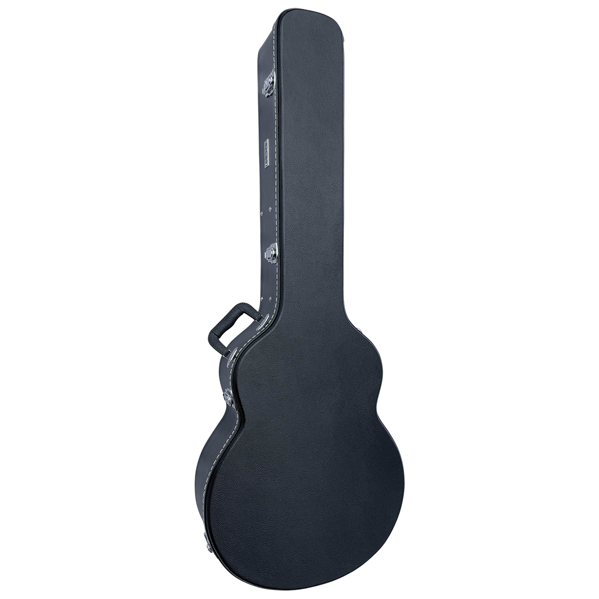 DCM WAB1 Acoustic Bass Wood Case with Black Plush Lining and Chrome Hardware