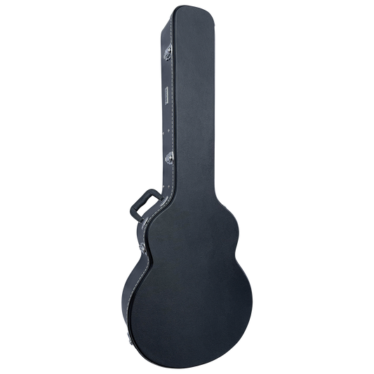 DCM WAB1 Acoustic Bass Wood Case with Black Plush Lining and Chrome Hardware