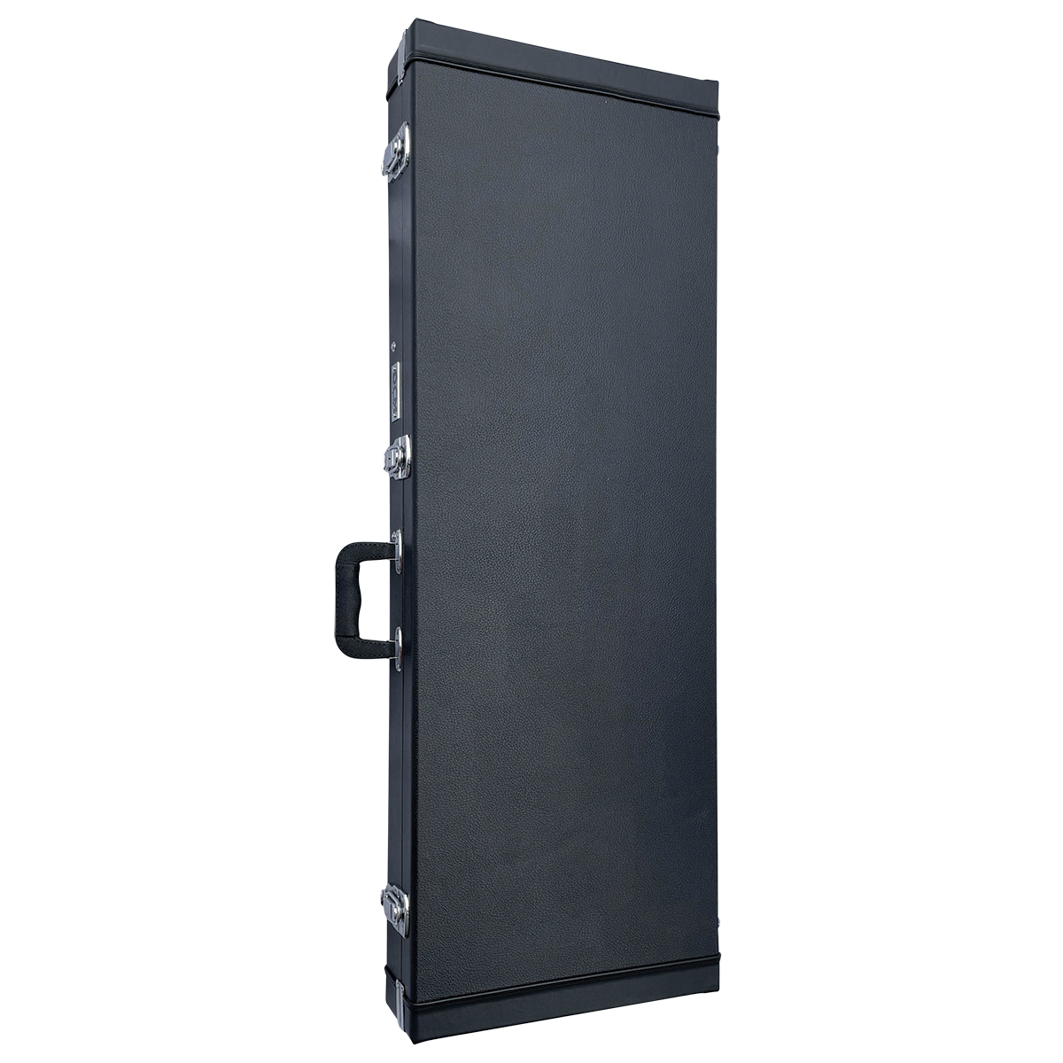 DCM WEC1 Wood Electric Guitar Case with Black Plush Lining and Chrome Hardware