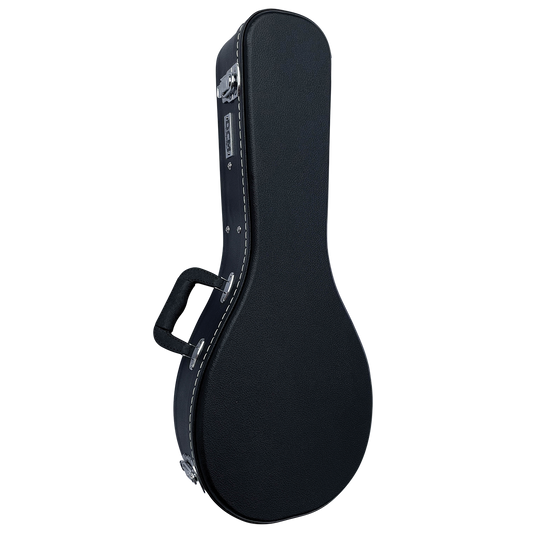 DCM WMN1 Wood Mandolin Hardcase for Teardrop Style Mandolins with Black Plush Lining
