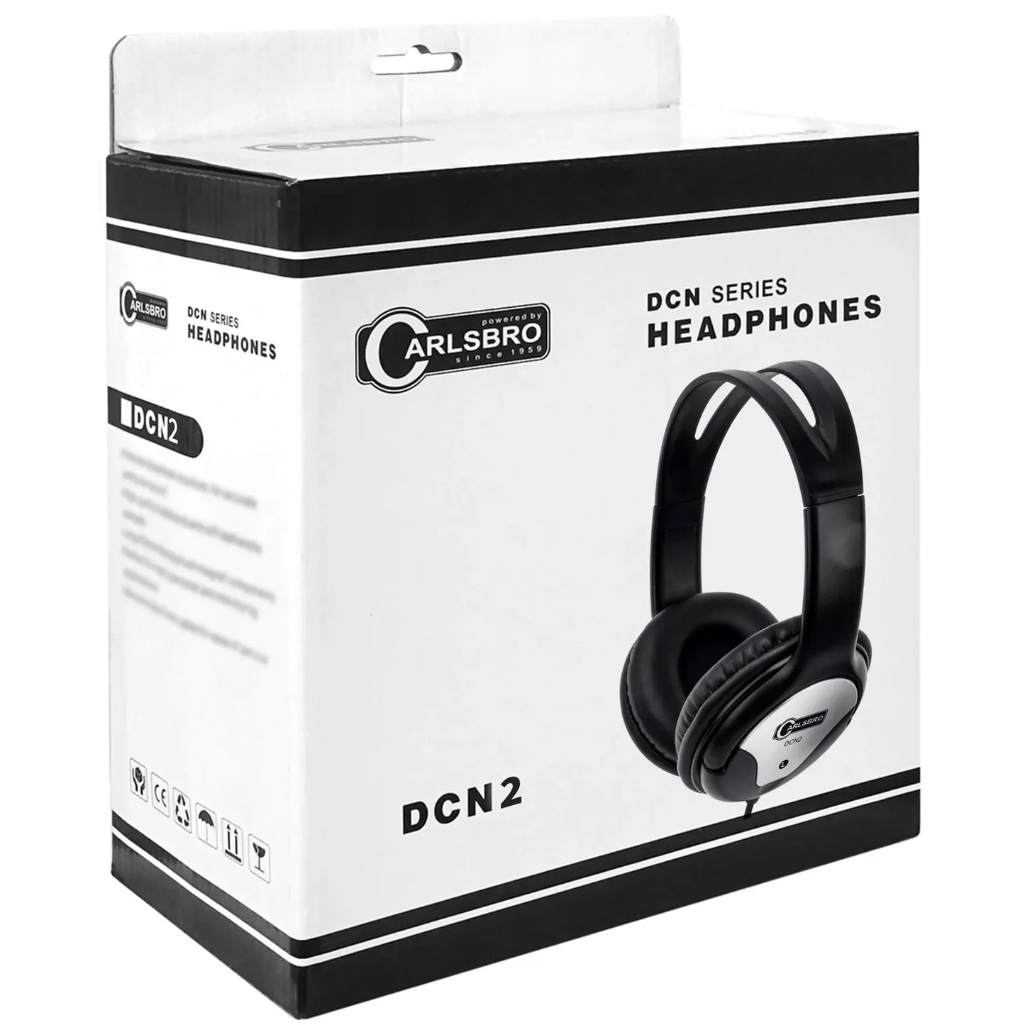 Carlsbro Precise Closed Ear Headphones with 40mm Drivers and Leatherette Pads — view 5