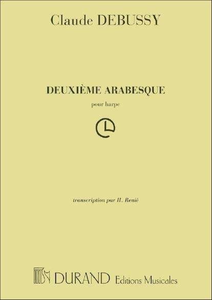 Arabesque No 2 for Harp by Claude Debussy - Durand Editions Musicales, 1 Page