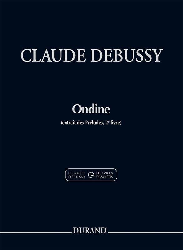 Debussy - Ondine (Softcover Book)