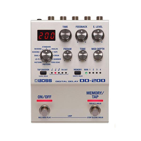 BOSS DD-200 Digital Delay Pedal - 200 Series Compact Effects with Memory and Intuitive Controls — view 7