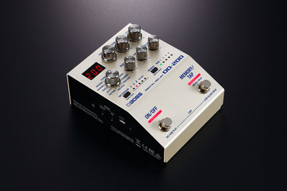 BOSS DD-200 Digital Delay Pedal - 200 Series Compact Effects with Memory and Intuitive Controls — view 6