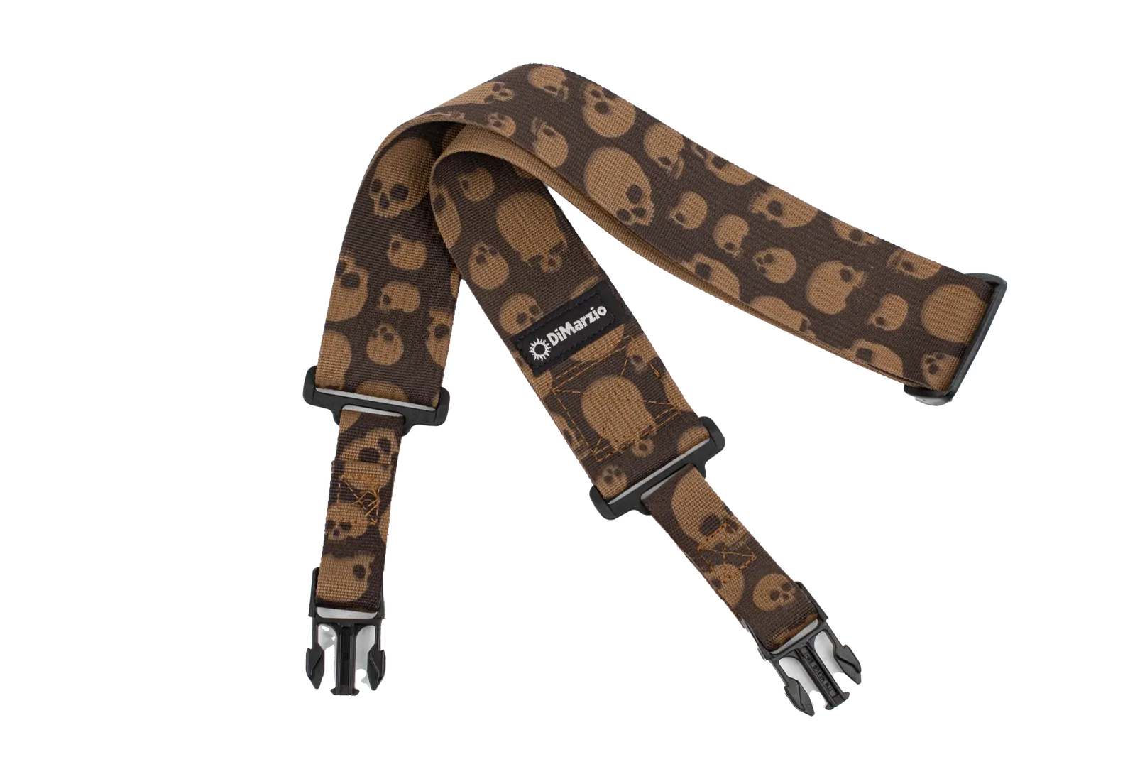 Dimarzio GTR Strap Skull Camo Clip Lock