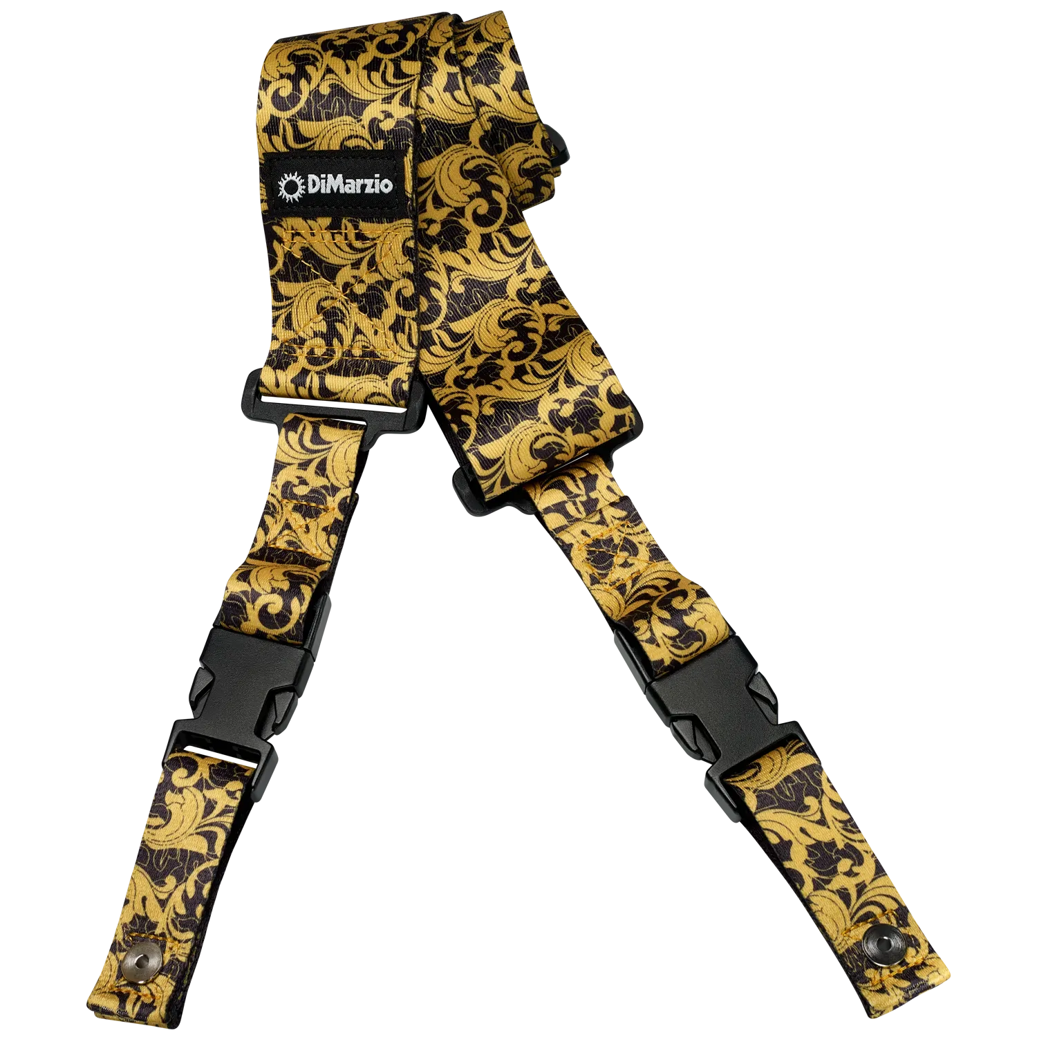 Dimarzio Utopia ClipLock Guitar Strap - Black