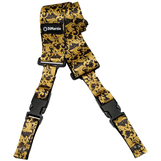 Dimarzio Utopia ClipLock Guitar Strap - Black