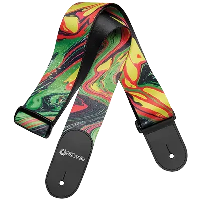 Dimarzio Steve Vai Strap - Green Universe