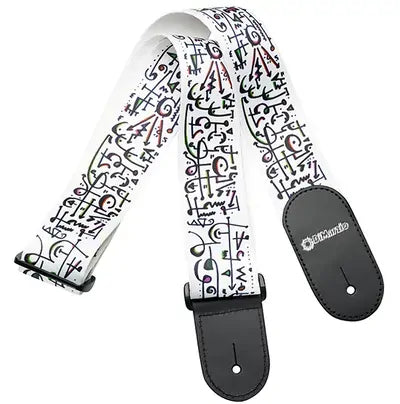 Dimarzio Steve Vai Strap Art White