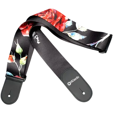 Dimarzio Polyphia Floral Muse Black Nylon Guitar Strap