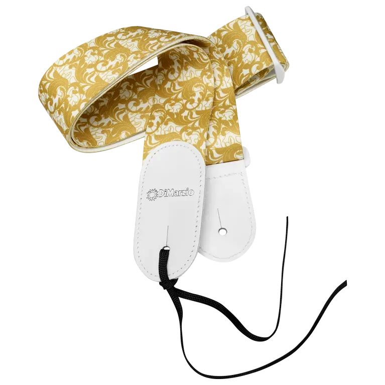 Dimarzio Utopia Standard Electric Guitar Strap - White