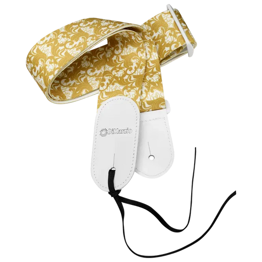 Dimarzio Utopia Standard Electric Guitar Strap - White