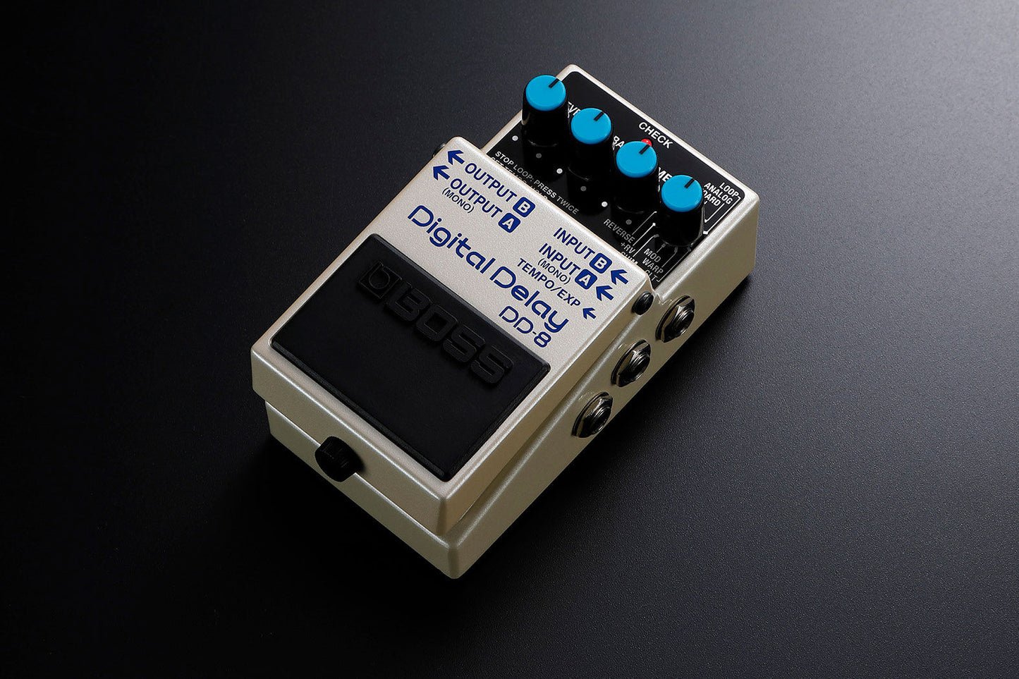 BOSS DD-8 Digital Delay Pedal - Versatile Compact Delay with Extensive Sounds, Control Options & Connectivity — view 5
