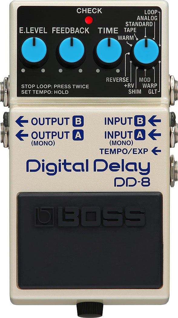 BOSS DD-8 Digital Delay Pedal - Versatile Compact Delay with Extensive Sounds, Control Options & Connectivity — view 2