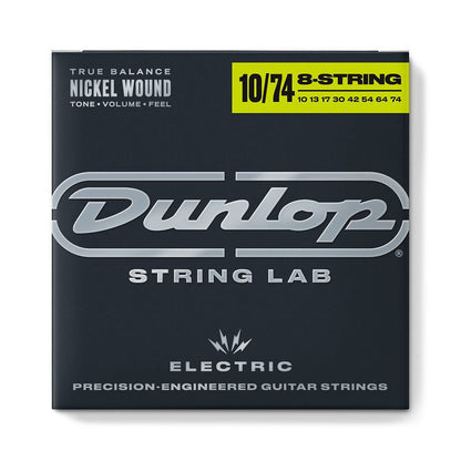 Dunlop Electric Guitar Nickel Wound 8-String Set Hybrid Extra Light 9-74 — view 4