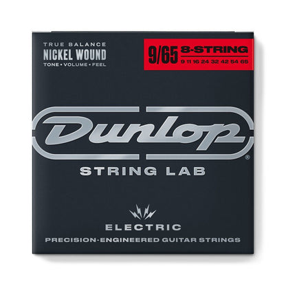 Dunlop Electric Guitar Nickel Wound 8-String Set Hybrid Extra Light 9-74 — view 2