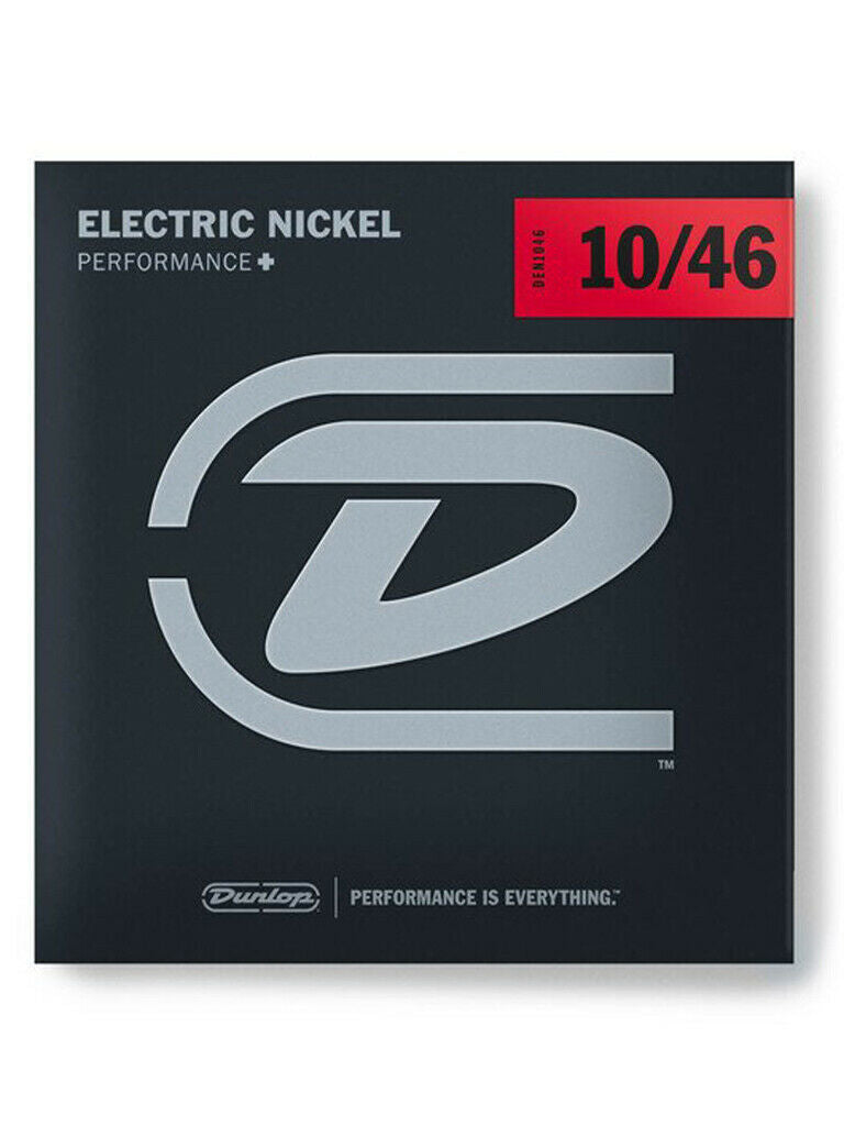 Dunlop Electric Guitar Strings Medium 10-46 Nickel Wound Plated Steel
