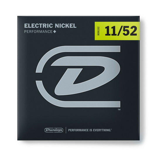 Jim Dunlop Performance+ .011-.052 Nickel Wound Electric Guitar Strings