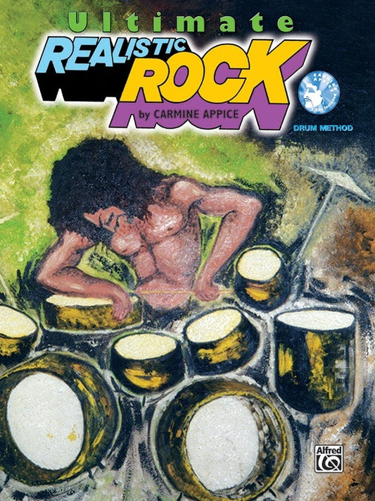 Realistic Rock Drum Method Book/CD Updated
