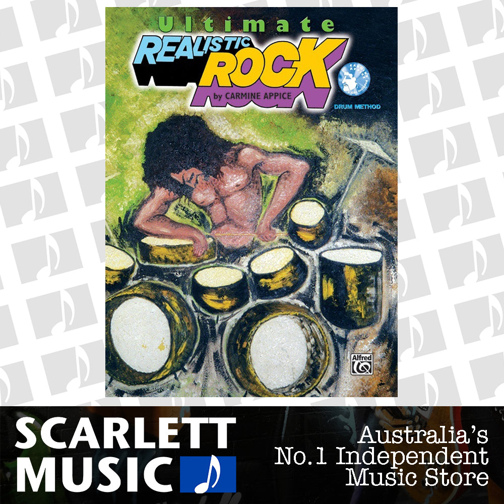 Realistic Rock Drum Method Book/CD Updated — view 2
