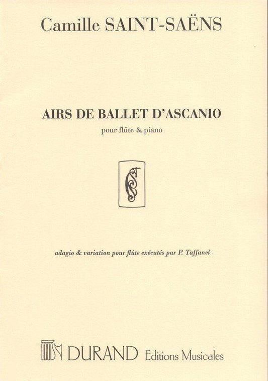 Saint Saens - Airs de Ballet d'Ascanio for Flute and Piano, Grade 7