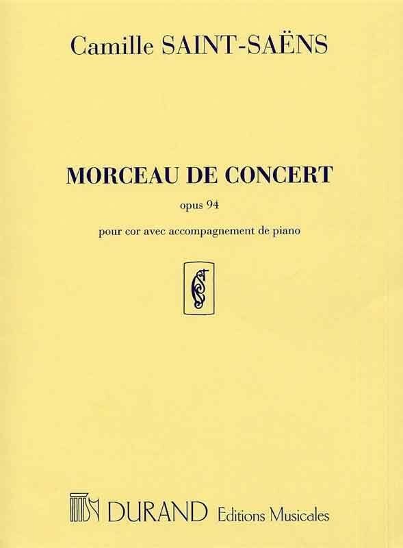 Saint-Saens Concertpiece Op 94 for French Horn and Piano